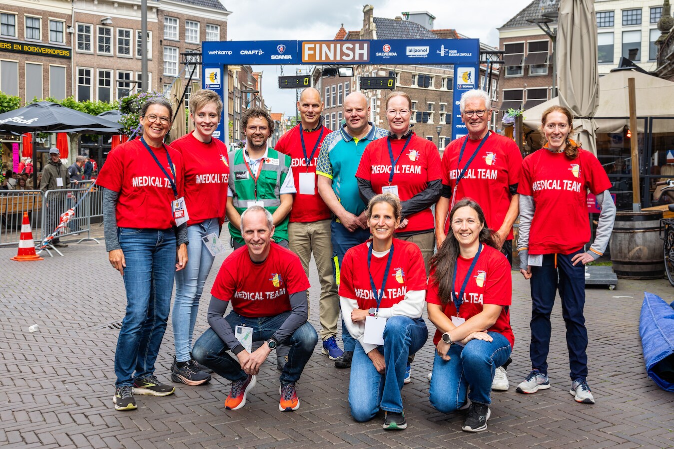 Medisch team op scherp bij halve marathon in Zwolle, ondanks ideale ...