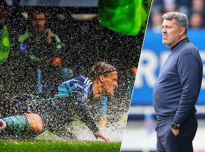 Ajax coach Óscar García calls it a disgrace that Heerenveen match was not suspended: ‘That shows no respect’
