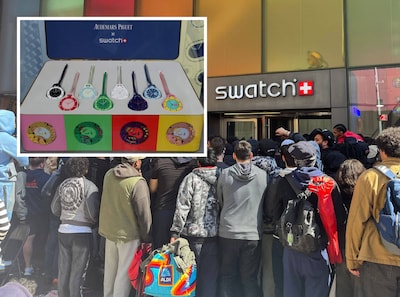 'It's pure greed': why we are queuing en masse for a plastic watch