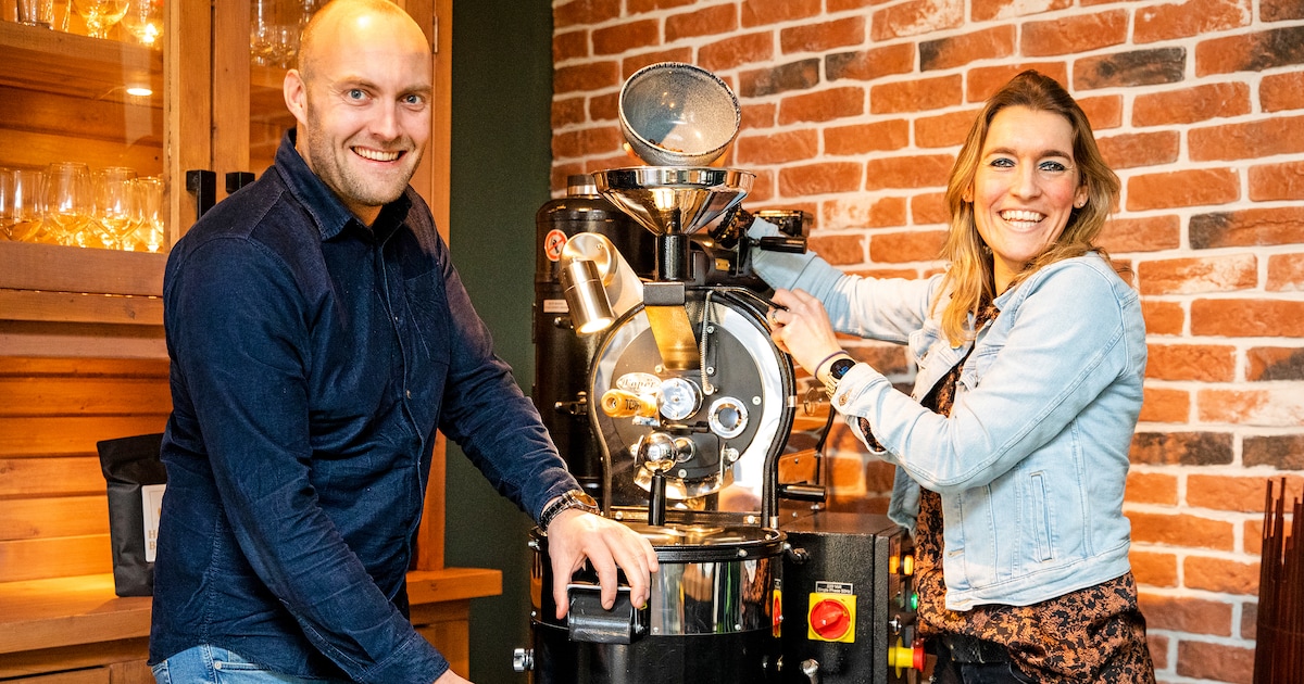 Eigen koffielijn van Hoeksche Branders: Heinenoords stel lanceert ook digitale etalage voor streekpr