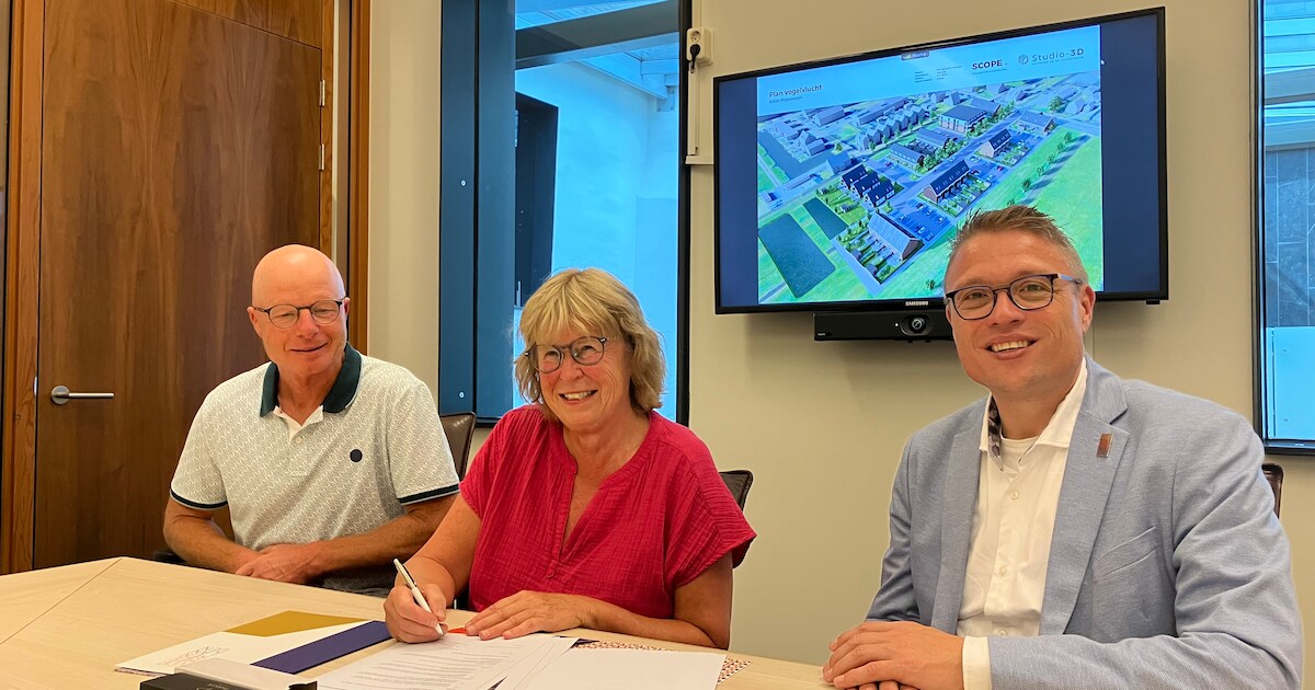 Plannen voor woningbouw aan Prinses Marijkeweg in Ameide