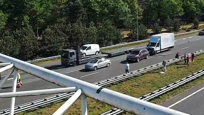 Ongeluk op A58 bij Oirschot: twee rijstroken dicht, forse vertraging richting Tilburg