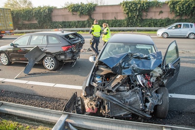 File op A12 richting Utrecht inmiddels voorbij