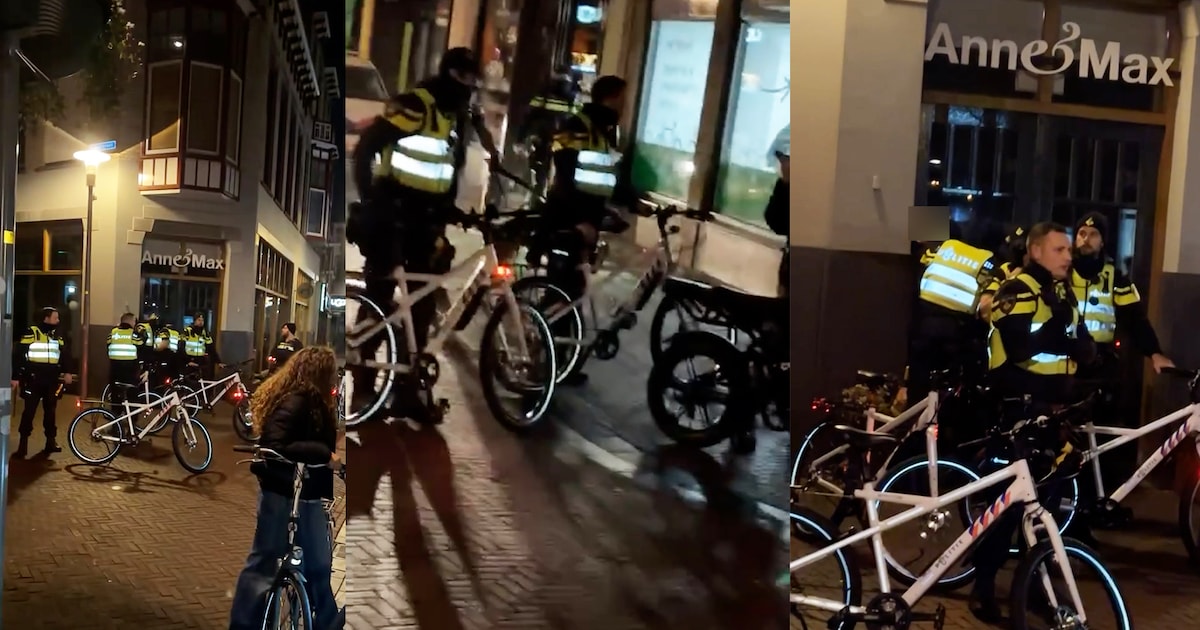 Onrustige nacht in Apeldoorn: politie veegt deel van het centrum leeg