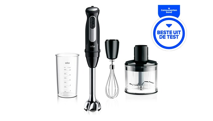 Berlinger Haus Staafmixer Set 6-in-1 RVS 1000W