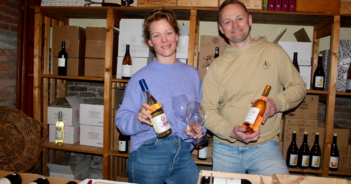 Maike en Oscar van De Wijnkelder in Boskoop houden voorjaarsproeverij: ‘Mooi glas brengt levensvreug