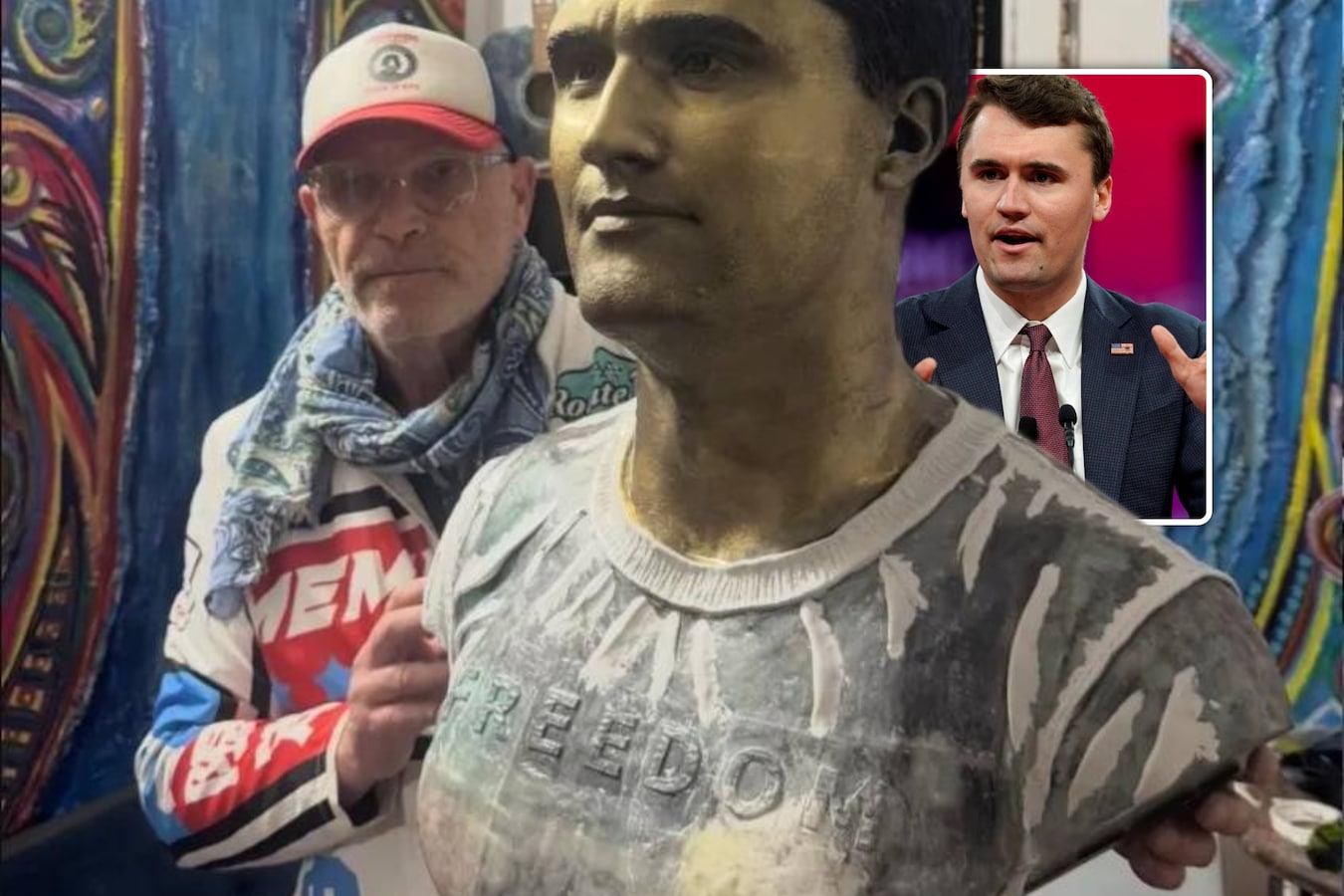 kunstenaar-sergio-furnari-met-zijn-standbeeld-van-de-vermoorde-activist-charlie-kirk-inzet-charlie-kirk