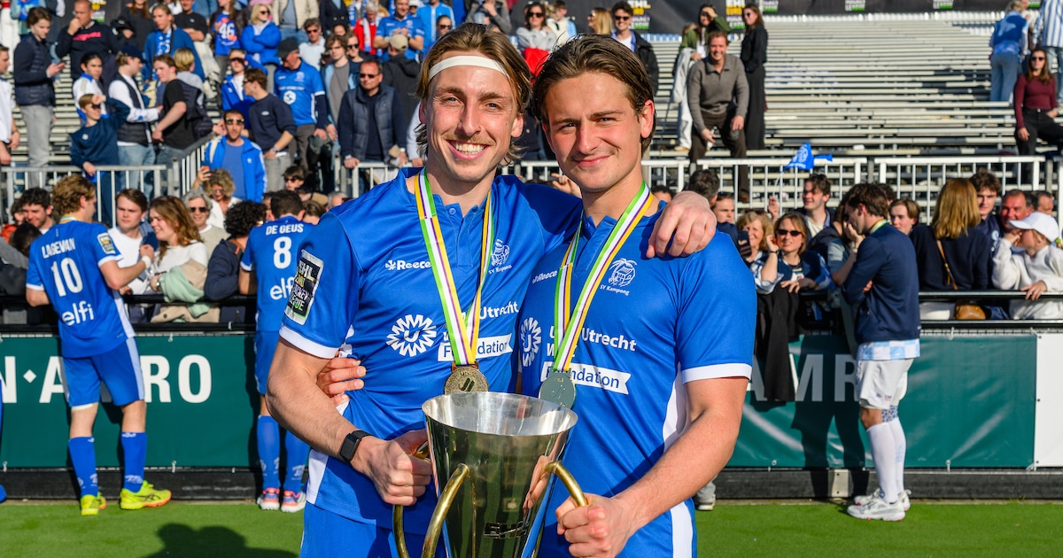 Bredase Finn van Bijnen (21) pakt EHL-titel met Kampong: ‘Werden met elkaar onoverwinnelijk’