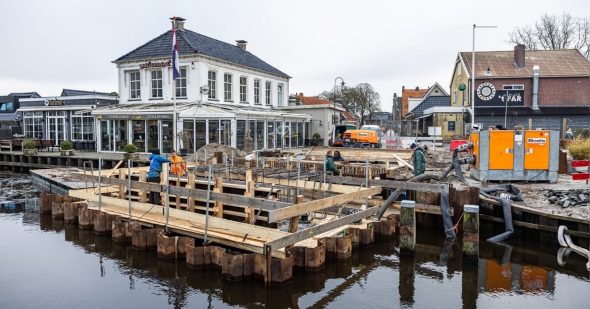 Werkzaamheden Oude Zandslootbrug Terherne duren ruim een maand langer