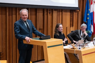 Tijdelijke burgemeester Henri Lenferink neemt afscheid van Amersfoort: ‘Waanzinnig veel plezier geha