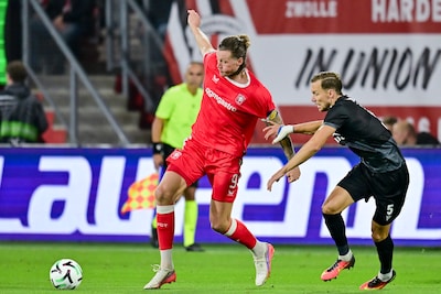 Younes Taha mist grote kans op openingstreffer, vinger van FC Thun-spits Dursun schiet uit de kom