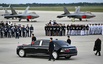 The Beast is er niks bij: dit is de mysterieuze Chinese limousine van Xi op bezoek bij Trump