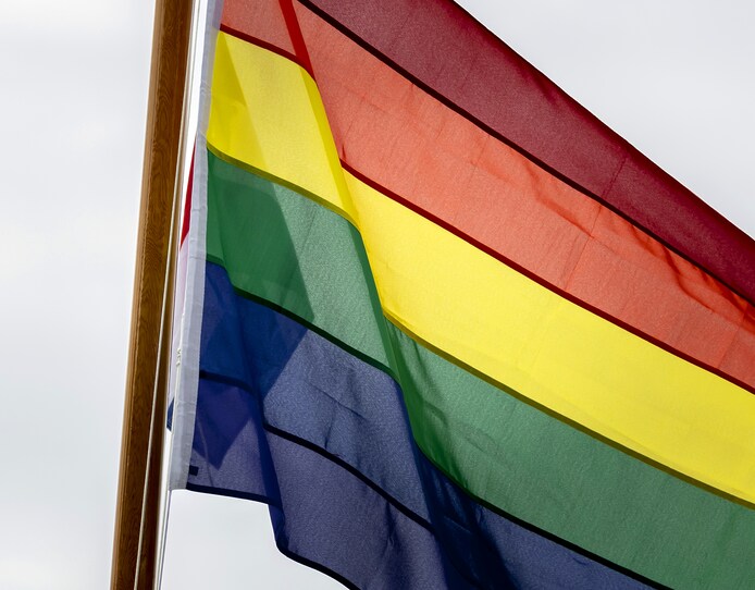 In een open brief roepen twintig regionale COC-verenigingen en COC Nederland iedereen op om zaterdag ook een regenboogvlag of andere lhbti+-gemeenschapsvlag uit te hangen.