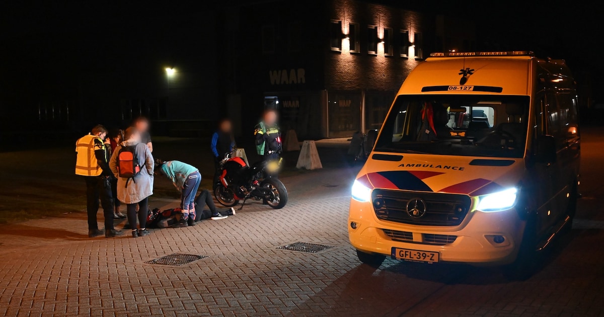 Motorrijder gewond bij eenzijdig ongeluk in Culemborg