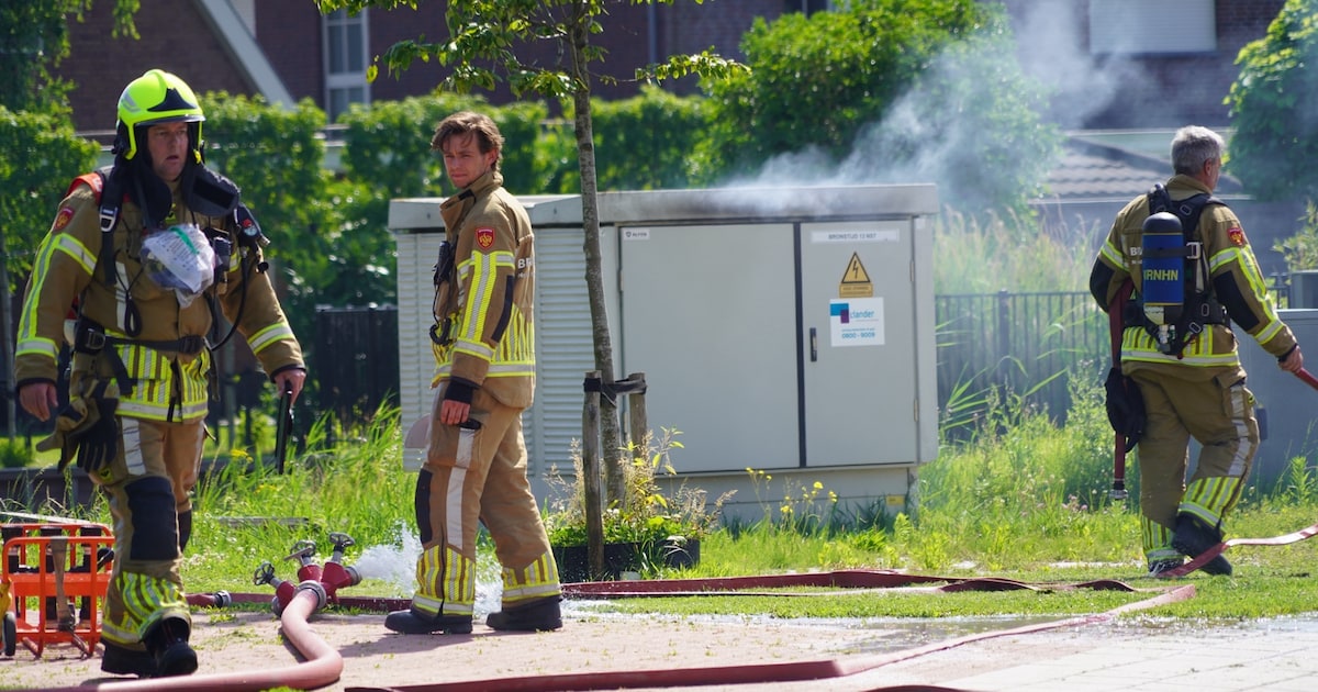 Deel Hoogkarspel urenlang zonder stroom wegens brand in elektrahuisje