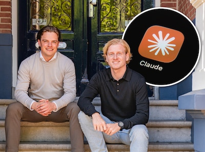 Twee Nijmeegse studenten begonnen in 2022 met hun bedrijfje en hebben binnenkort 30 mensen in dienst