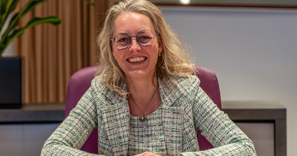 De lijsttrekker: Erika Kater (ChristenUnie) ziet snelle kans in meer woonruimte door splitsen van hu