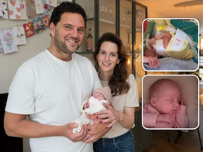 Baby Isa lag maandenlang in een Italiaanse couveuse: ‘We waren bang om van haar te gaan houden’