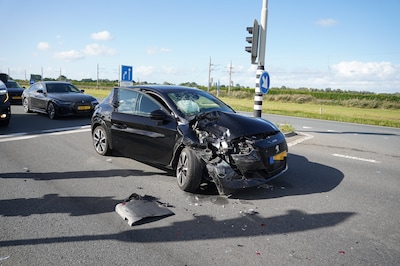 Verkeer op N50 bij Zalk omgeleid na kop-staartbotsing