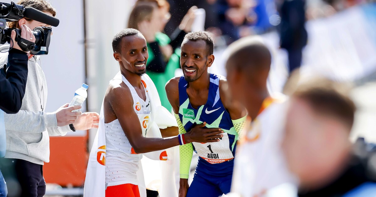 Abdi Nageeye en Bashir Abdi kennen hun concurrenten bij de Marathon ...