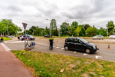 Ongeval met fietser op kruispunt Lankforst en Nieuwe Dukenburgseweg
