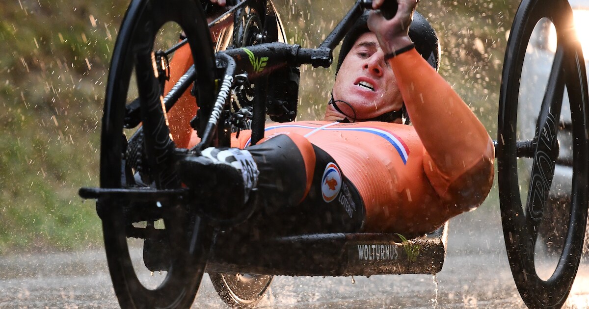 Jetze Plat nu de beste en snelste handbiker van de wereld