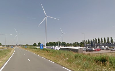 De energie voor Theater aan de Parade en het Spectrum in Schijndel komt straks van twee Osse windmol