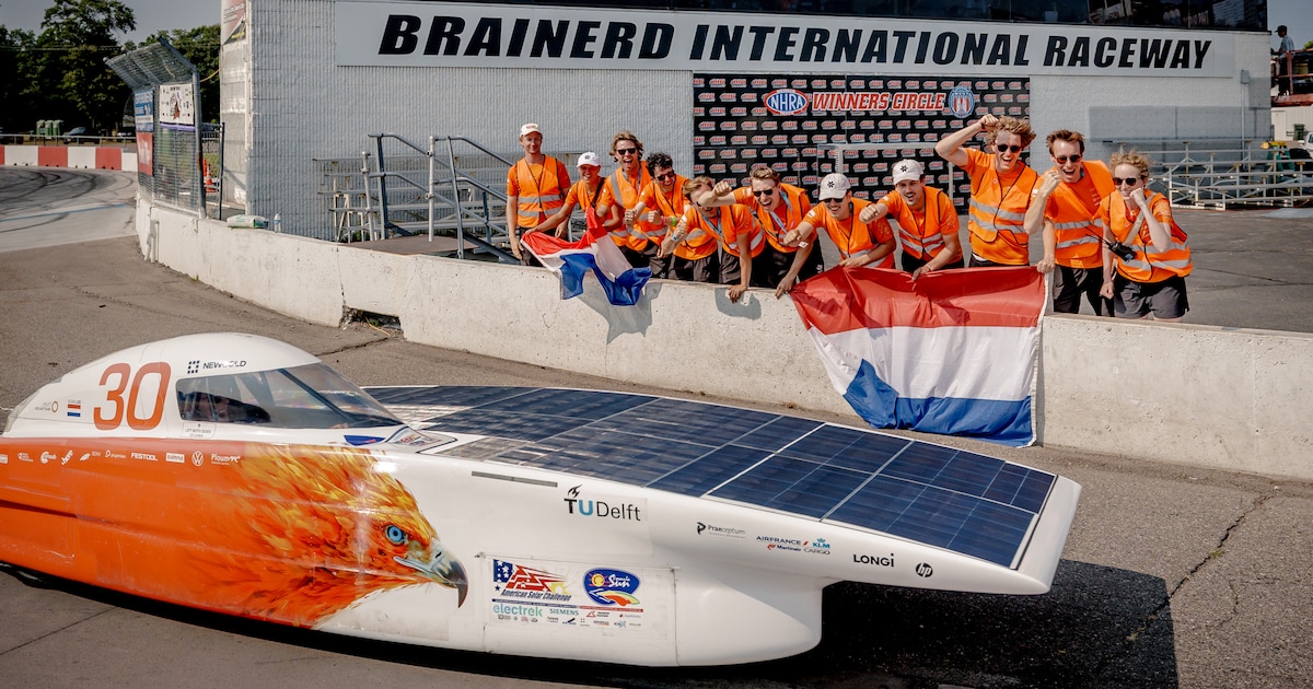 Delftse zonneauto als tweede geplaatst voor race door VS