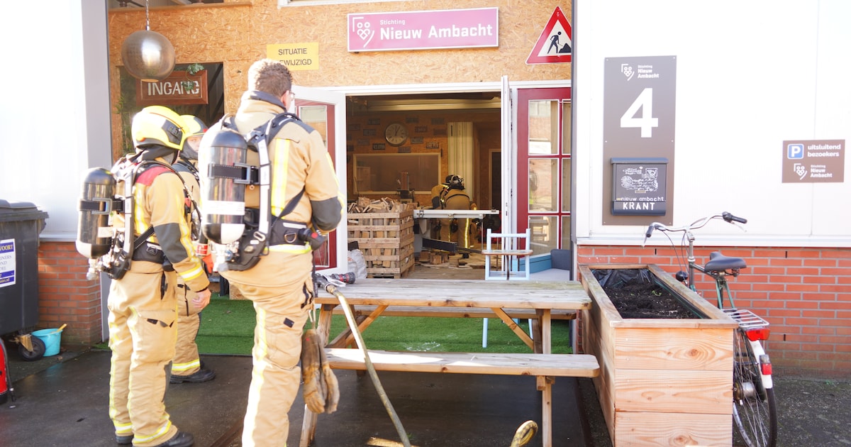 Kleine brand bij sociale werkplaats in Nootdorp