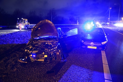 Bezoekje aan sekswerkers eindigt na ruzie over lachgas met wilde politieachtervolging op A4