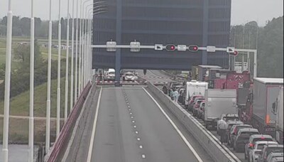 Haringvlietbrug weer open na derde keer in anderhalve week tijd in storing