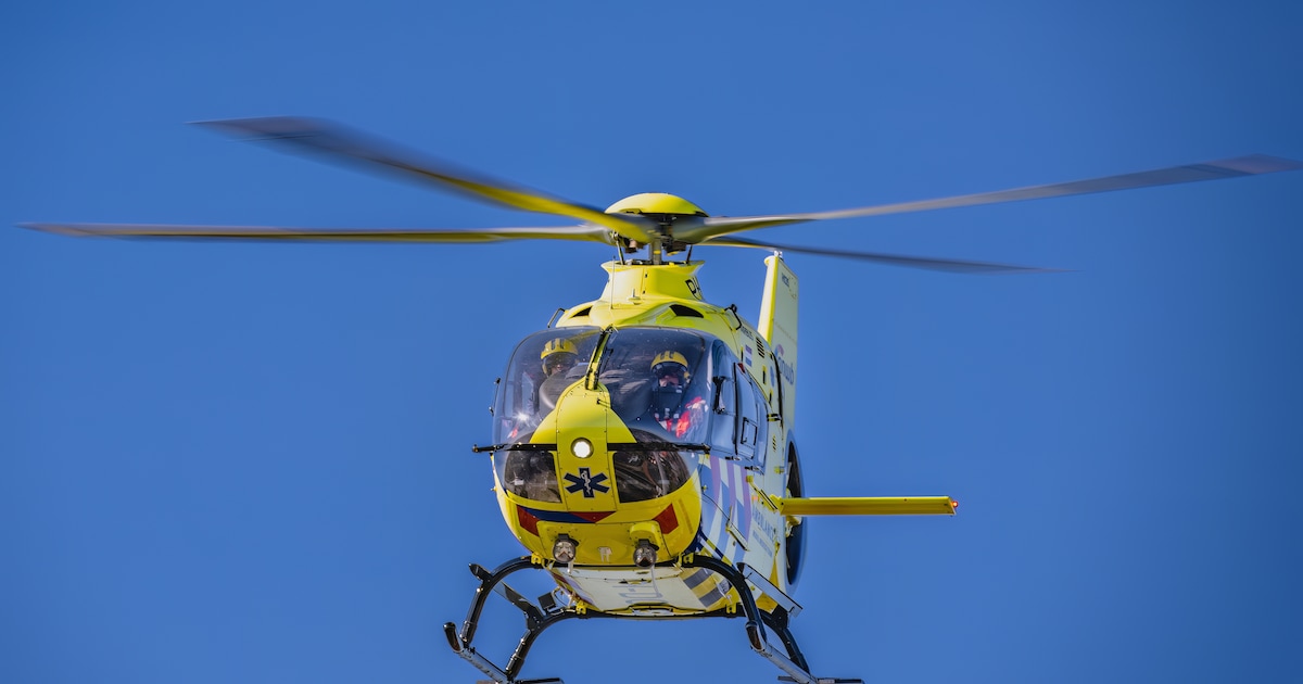 A59 dicht bij Fijnaart na ongeluk, traumahelikopter rukt uit