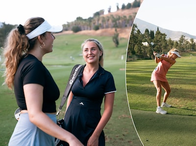 Louise (26) uit Denekamp wil iedereen laten golfen in het Spaanse Málaga: ‘Dit is het paradijs’