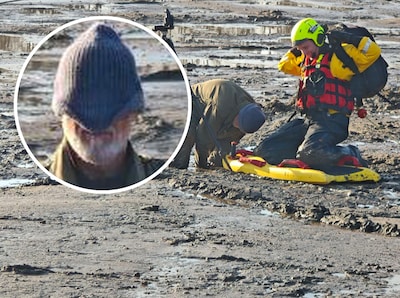 Fotograaf Ron staat vast in het drijfzand en politie kan niet helpen: ‘Anders gaan ze zelf ook de di