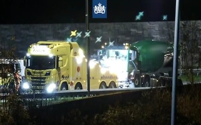 Ongeluk met vrachtwagen op A59 bij Den Bosch, weg is weer vrij