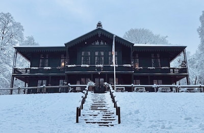 Het Aardhuis in Hoog Soeren waant zich in Tirol in februari: ‘Even op wintersport zonder ski’s’